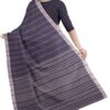 Light Blue Begumpuri Cotton Saree with Blouse