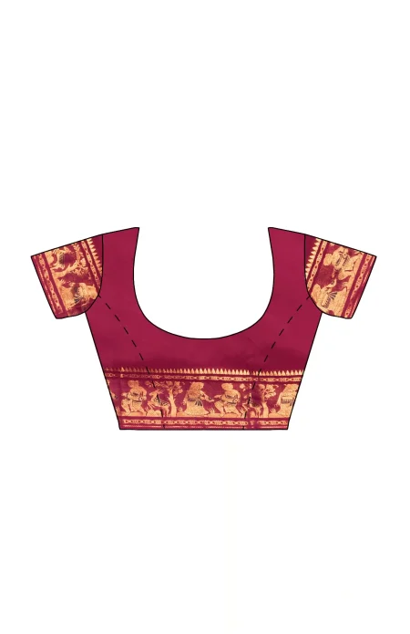 Swarnachari Silk Saree - Image 4