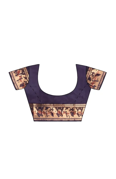 Swarnachari Silk Saree - Image 4