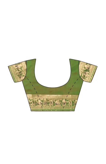 Swarnachari Silk Saree - Image 4