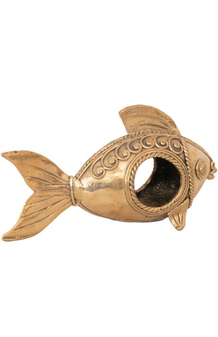Dokra Napkin Holder Fish - Image 2