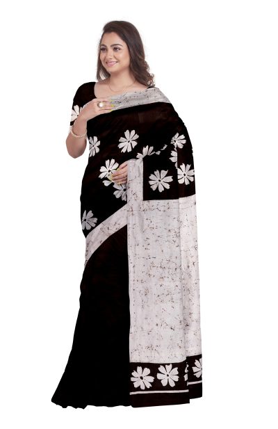 Batik Silk Saree