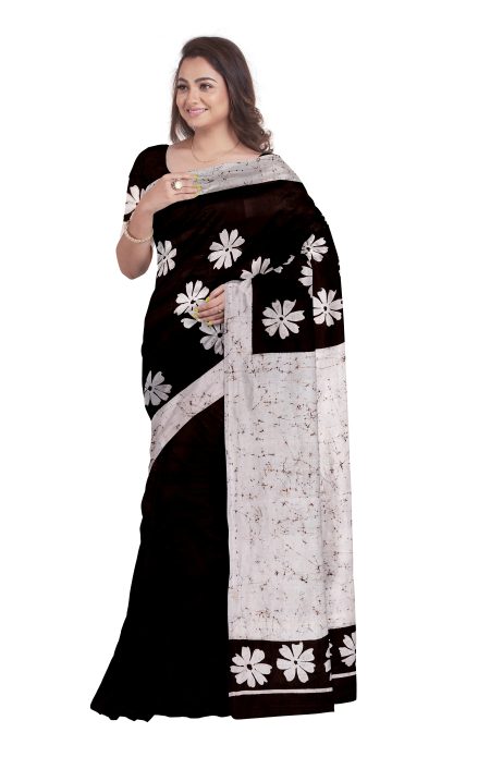 Batik Silk Saree