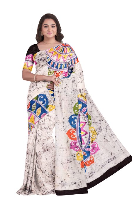 Batik Silk Saree