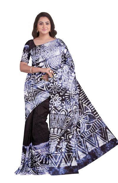 Batik Silk Saree