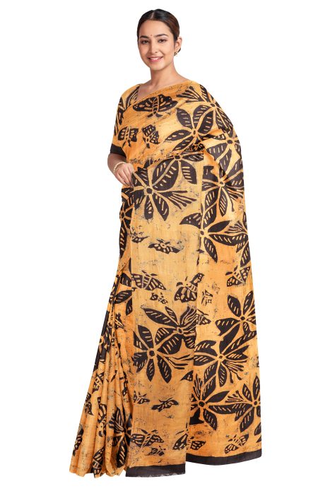Batik Silk Saree
