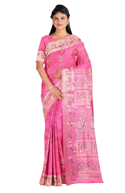 Swarnachuri Silk Saree - Pink