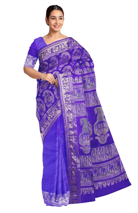 Swarnachuri Silk Saree - Blue