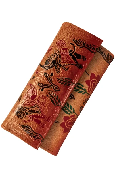 Santiniketan Leather Ladies Purse