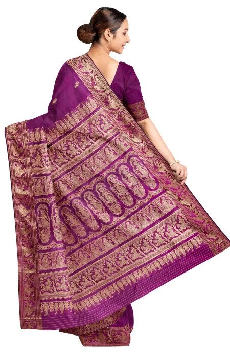 Baluchari Silk Saree - Image 2