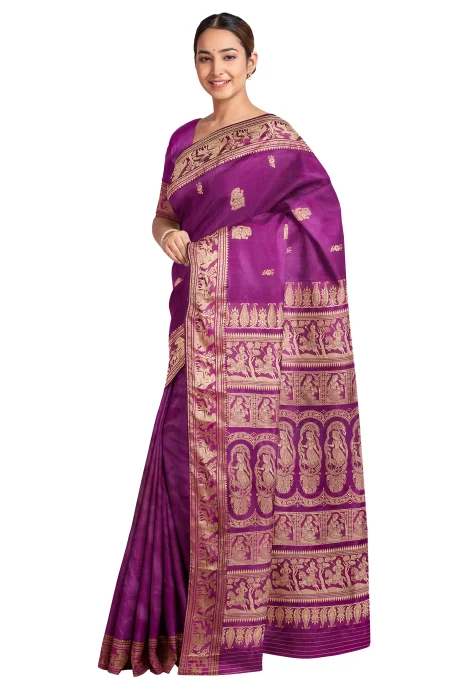 Baluchari Silk Saree - Image 3