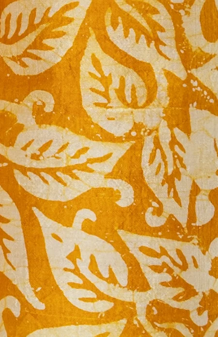Calcutta Retro - Handwoven Batik Silk Stole - Image 2