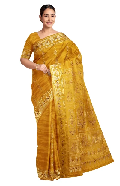 Swarnachuri Silk Saree - Yellow