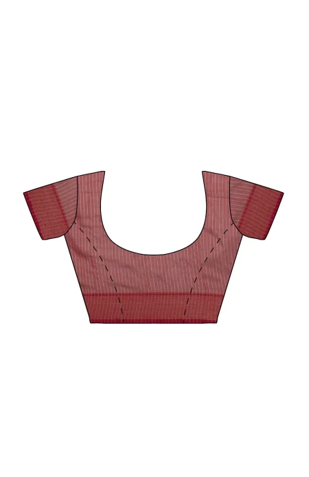 Tangail Silk Cotton Saree - Image 4