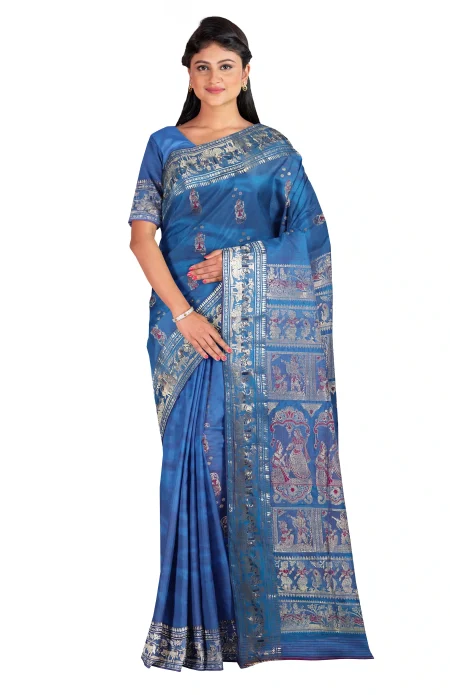 Swarnachuri Silk Saree - Blue
