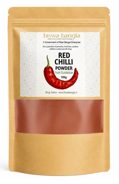 Red Chilli Powder from Sundarban 200g (Pack of 2)