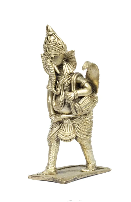 Dokra Home Decor - Lord Ganesha with Dhak - Image 4