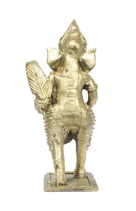 Dokra Home Decor - Lord Ganesha with Dhak - Image 2