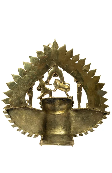 Dokra Home Decor – Durga Family - Image 3