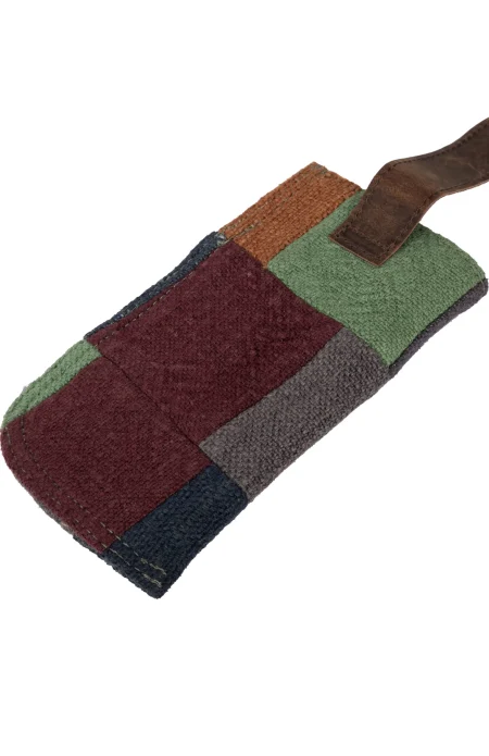 Jute & Leather Spec Cover Bag - Image 2