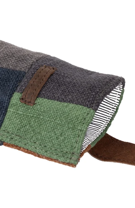 Jute & Leather Spec Cover Bag - Image 3