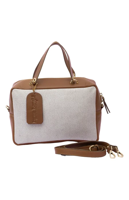 Leather Ladies Flap Bag - Image 3