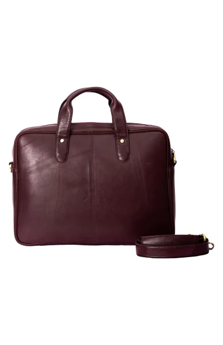 Leather Laptop Bag - Image 3