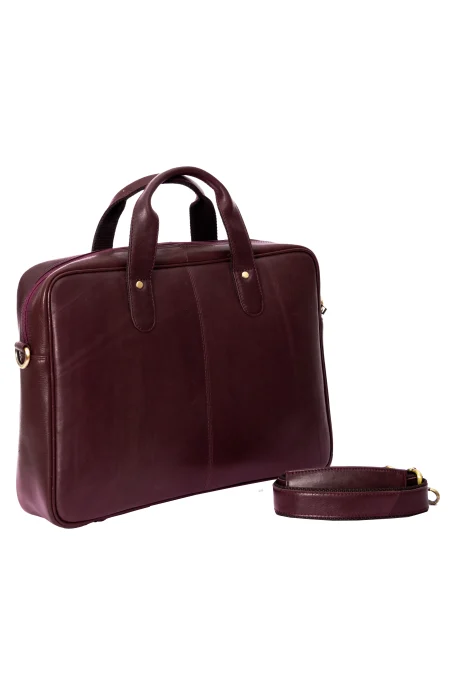 Leather Laptop Bag - Image 2