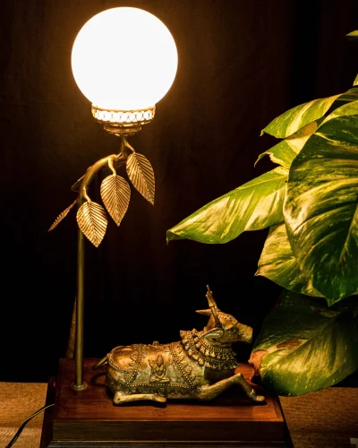 Dokra Lamp - Nandi