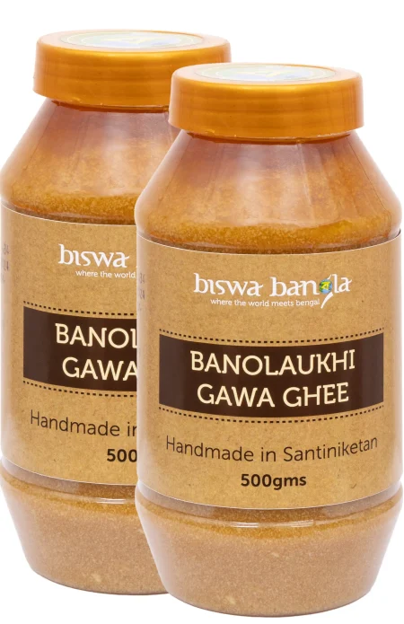 Banolaukhi Gawa Ghee - Handmade in Santiniketan 500g (Pack of 2)