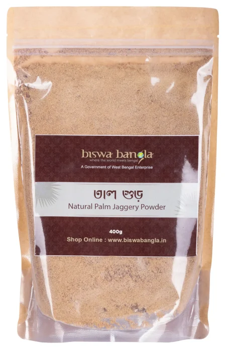 Poush Parban Hamper Combo (Gobindobhog Rice 400gm, Nalen Gur Tube 100 ml, Banolaukhi Ghee 250g, Natural Palm Jaggery Powder 400g) - Image 2