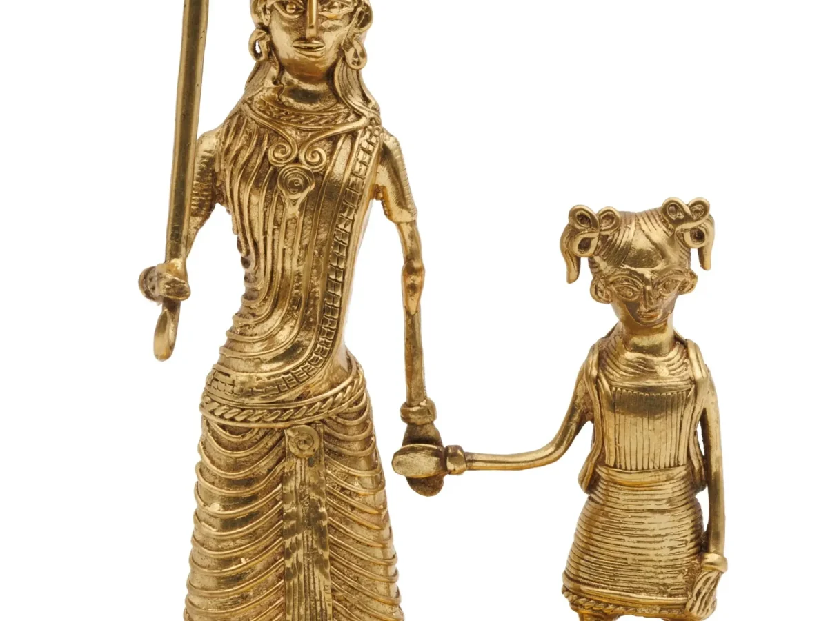 DOKRA-TABLE-TOP-MOTHER-CHILD-