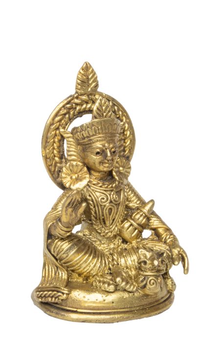 Dokra Table Top Laxmi Sitting - Image 3