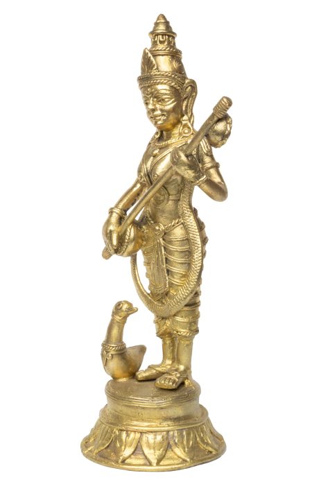 Dokra Table Top Saraswati - Ajanta - Image 3