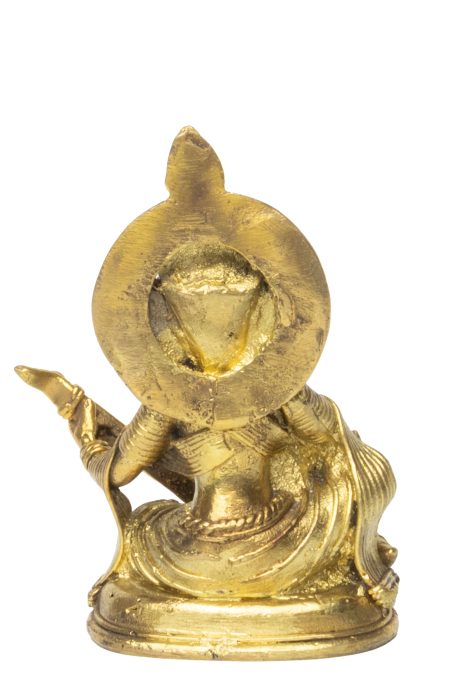 Dokra Table Top Saraswati - Sitting - Image 4