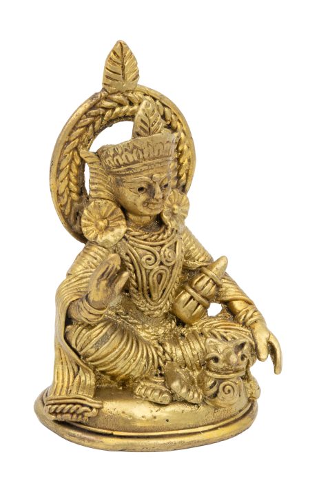 Dokra Table Top Laxmi Sitting - Image 3