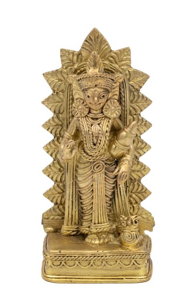 Dokra Table Top Laxmi - Standing Chali