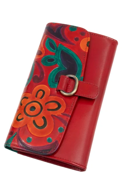 Shantiniketan Leather Ladies Purse