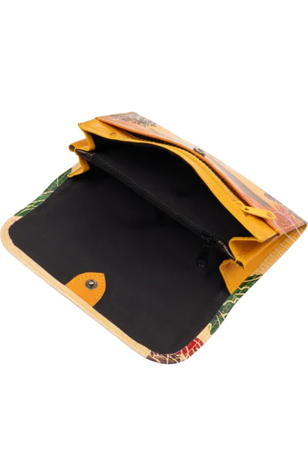 Shantiniketan Leather Ladies Purse - Image 3