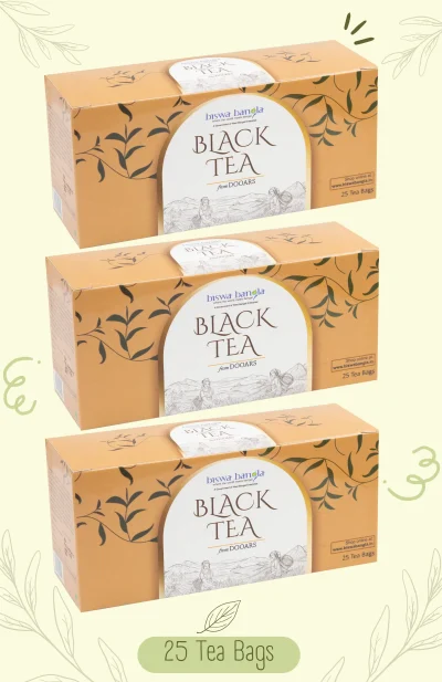 Black Tea Bags from Chengmari Tea Garden - Pack of 3