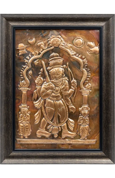 Copper Etched Painting - God