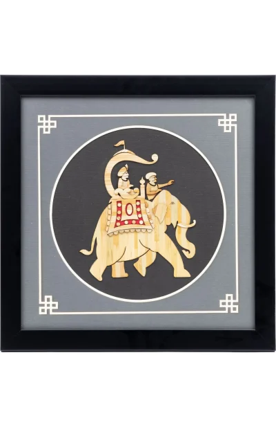 Straw Wall Hanging - Howdah