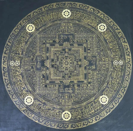 Kalachakra Mandala Painting - Image 2