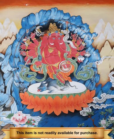GANESHA (Sanrskrit) or CHOG DHAK (Tibetan) Painting