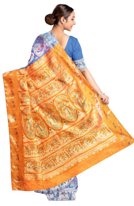 Swarnachari Silk Saree - Multi Colour - Image 2