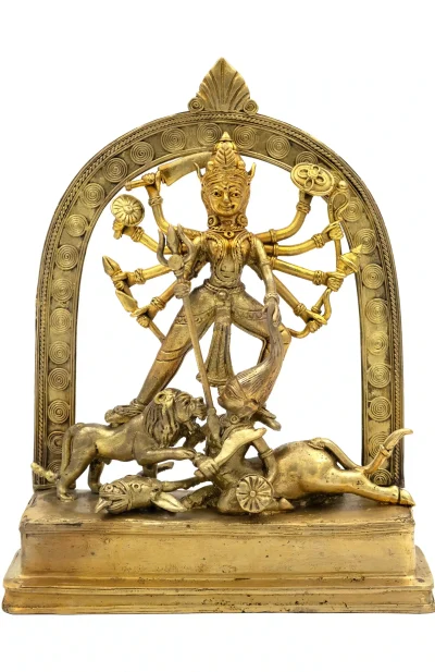 Dokra Table Top Singha Bahini