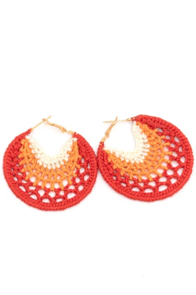 Handcrafted Crochet Earrings - Boho Dolls Design