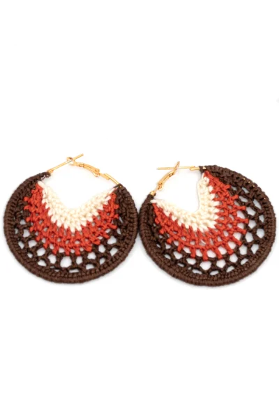 Handcrafted Crochet Earrings - Boho Dolls Design