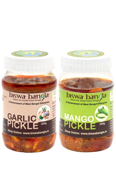 400g Pickle (Mango & Garlic) set of two packs