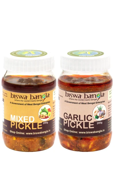 400g Pickle (Mixed & Garlic) set of two packs